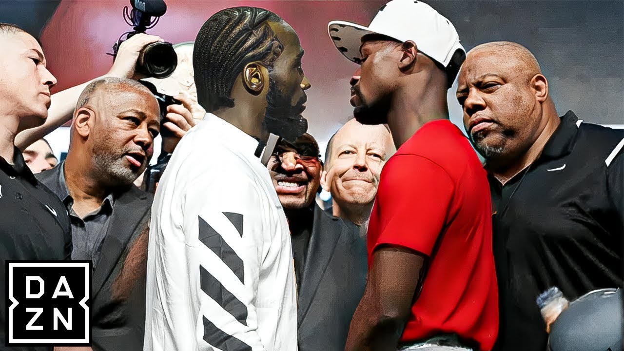 JUST NOW: Terence Crawford & Floyd Mayweather FINALLY Go Face-To-Face | DAZN