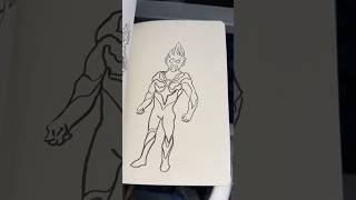 Ultraman Orb in Brush Pen #art #drawing #brushpen #ultraman