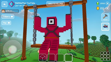 Block Craft 3D: Building Simulator Games For Free Gameplay#2441 (iOS & Android)| Squid 🦑 Swing