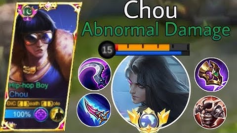 Best Build To Counter Meta Fighter’s Using Chou | Chou Solo Rank Gameplay #mlbb #topchou #solorank