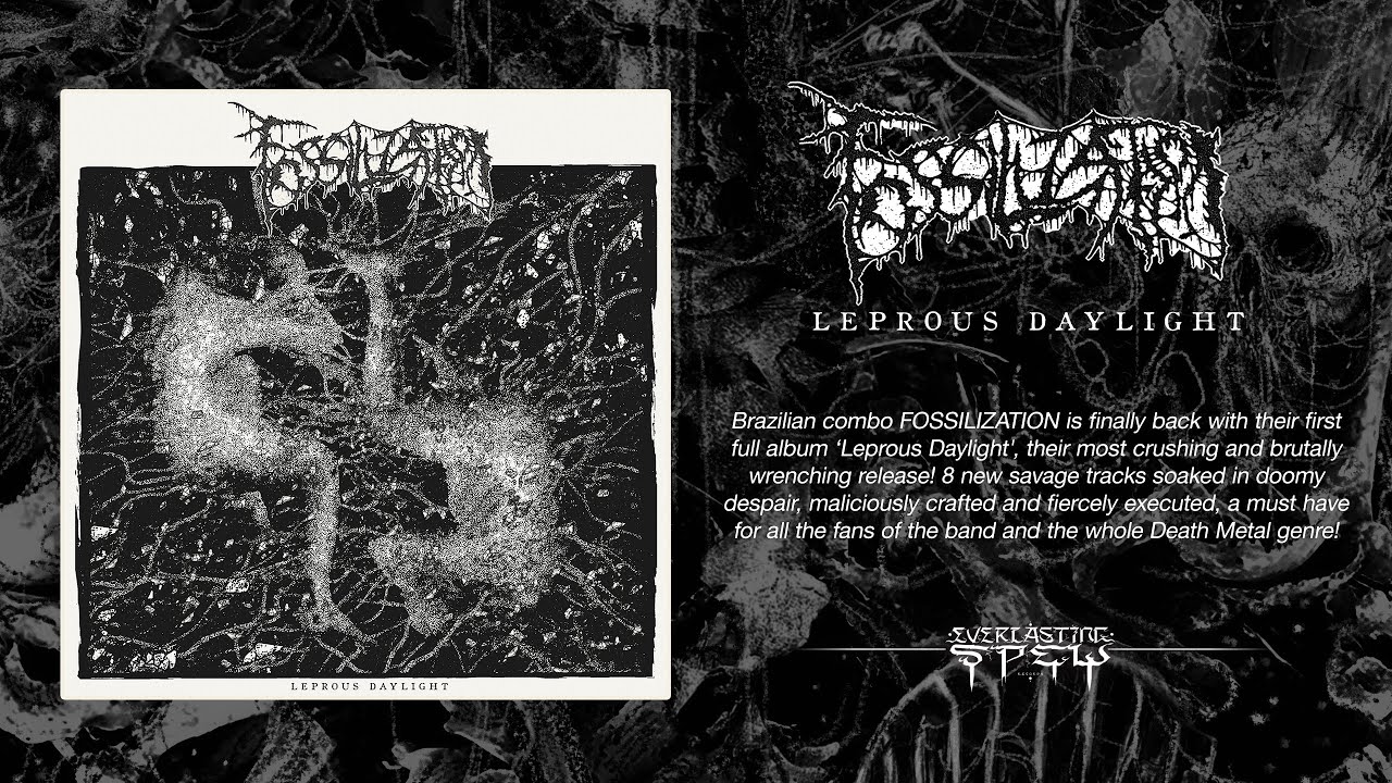 FOSSILIZATION 'Leprous Daylight' (Album Full Stream)
