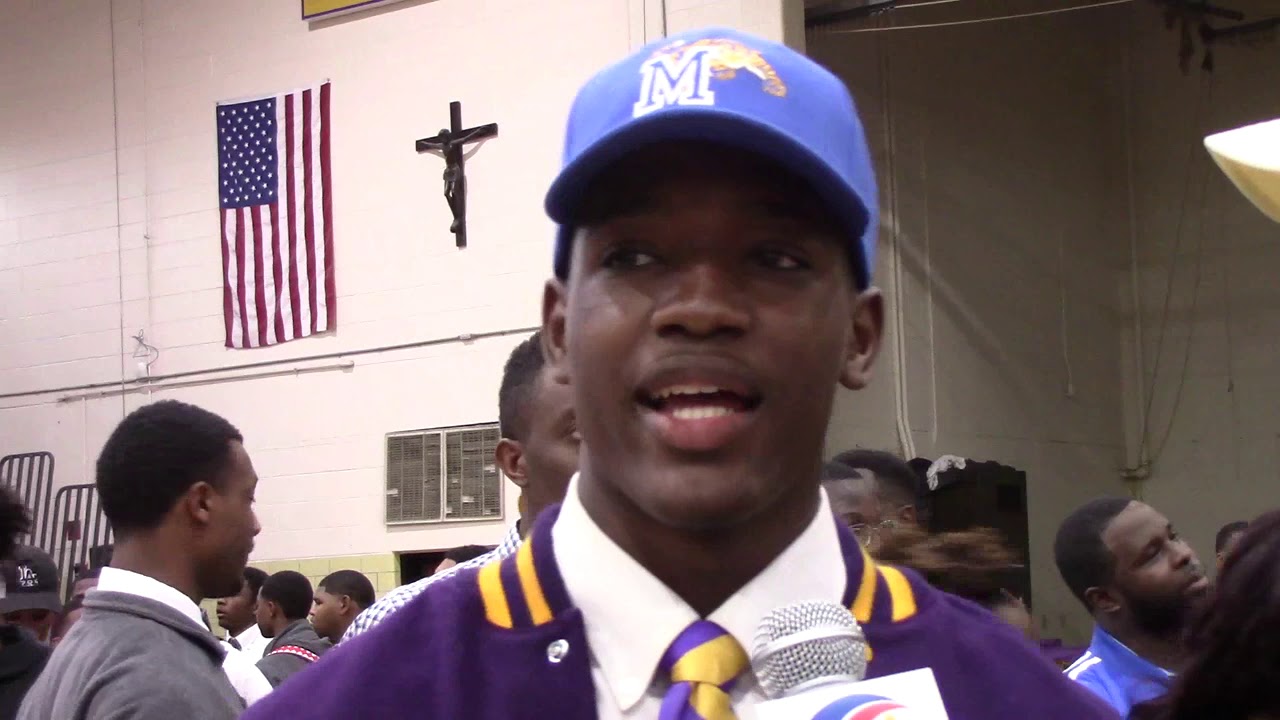 St. Augustine's Khi Mathieu to Memphis - Feb. 5, 2020 - YouTube