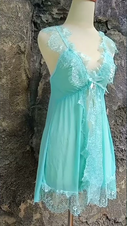 Baju Tidur Lingerie Belah Depan Transparan LST935 Dewa Dewi Store