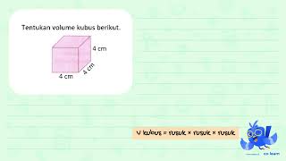 Determine the volume of the following cube 4 cm 8 m 4 cm