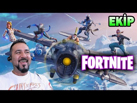 EKİPLE FORTNITE 7. SEZON UÇAK SAVAŞI! | FORTNITE EĞLENCELİ VE KOMİK ANLAR (gereksizoda-ümidi-ozan)