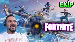 EKİPLE FORTNITE 7. SEZON UÇAK SAVAŞI! | FORTNITE EĞLENCELİ VE KOMİK ANLAR (gereksizodaümidiozan)