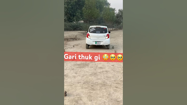 Gari thuk gi 😳😳#foryou #viral #car