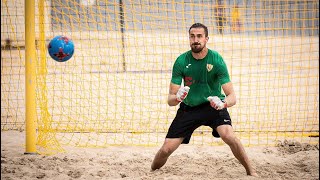 Beach Soccer Goalkeeper Training (Positioning, Handling, Reaction Saves)