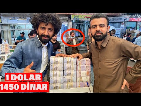 PARA DOLU SOKAKLAR! Erbil Pazar ve Market Fiyatları! 1 Dolar 1450 Dinar /199