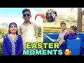 VLOG Style : My first Easter VLOG 🫣 Family food and Fun 😊