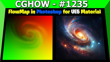 Creating Flow Map in Photoshop to UE5.2: A Sneak Peek