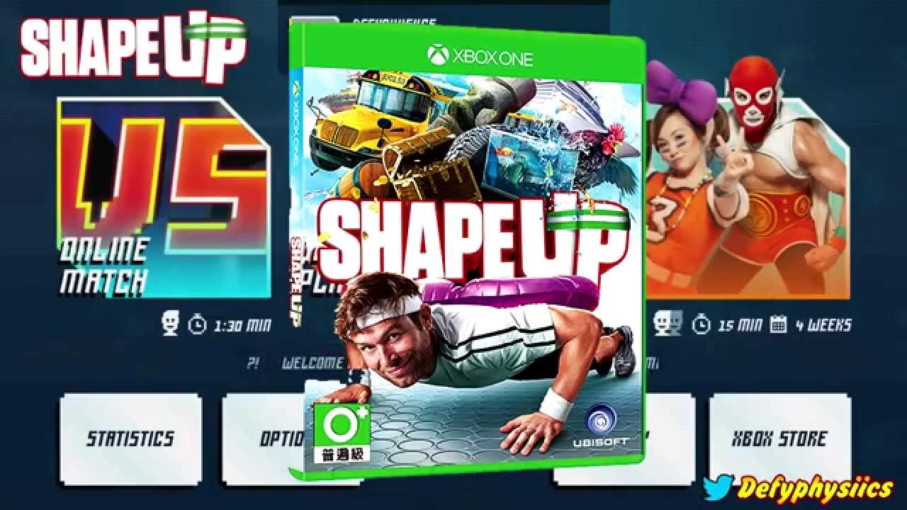 Shape Up Xbox One! Live Workout Gameplay! 