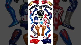 Spiderman, Captain America, Batman, Sirenhead - Avengers Toys. #avengers