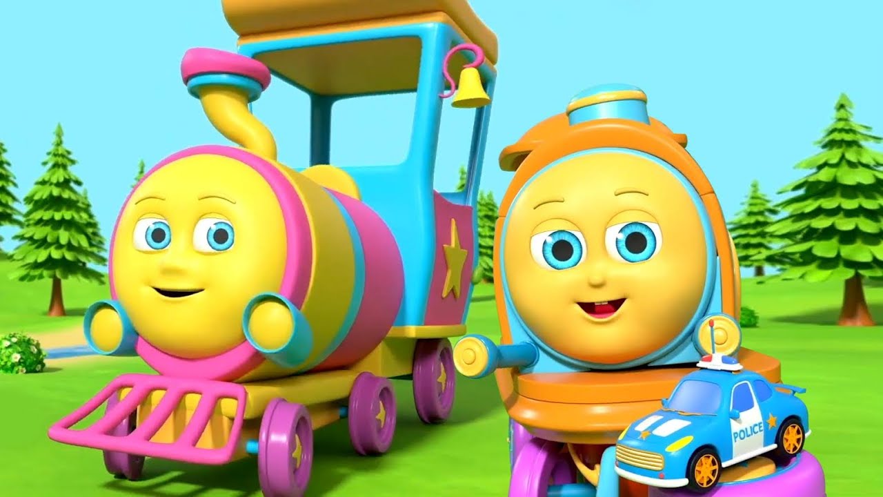 Colors Song - Nursery Rhymes & Kids Learning Videos by Huffy Puffy