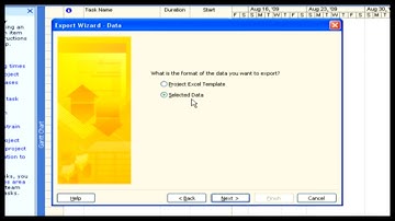 Saving our Project || Importing Tasks from Outlook || Learn Project in English