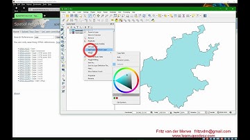 3 Setting Projection and CRS in QGIS