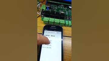 ESP32 Server - CNR_Duino Relay Control