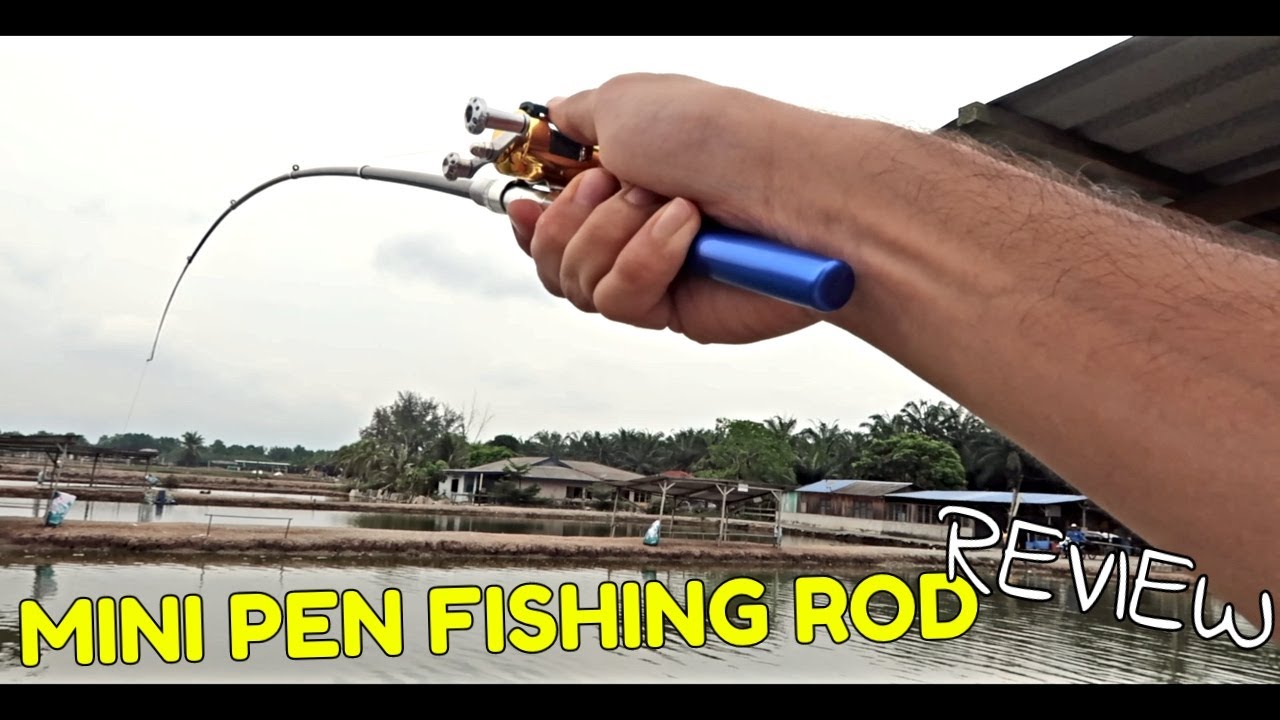 Mini Pen Fishing Rod vs JENAHAK?? Product Review Kolam Jugra RM3