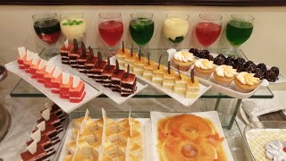 Wedding Appetizer Buffet Table # 002 | The Best wedding buffet table decorating ideas