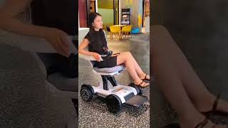 Product Link in Bio ( # 2430  ) 1️⃣ Modern Foldable Electric Mobile Scooter Wheelchair