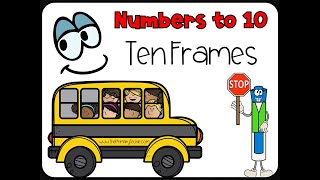 Ten Frames to 10 -  Back to School