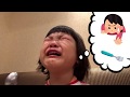 あいちゃんフォークを落として泣いちゃう(T-T)