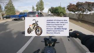 Jansno x70 Cheapest DUAL BATTERY bike yet