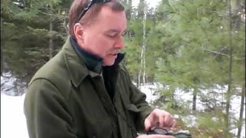 How to shoot an azimuth with your lensatic compass