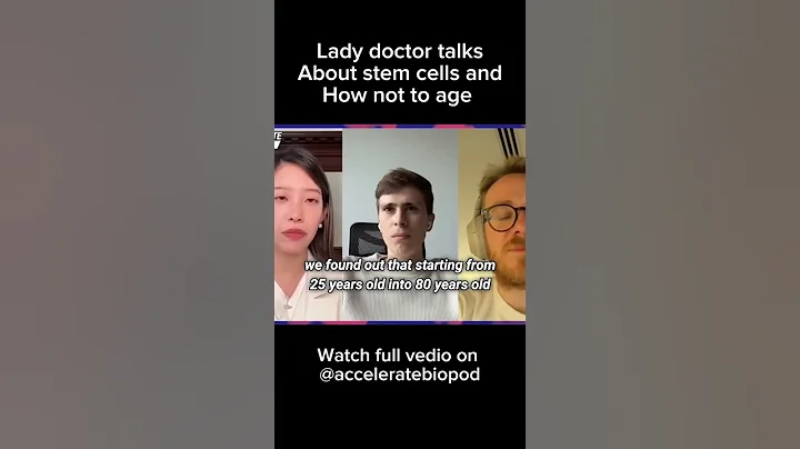 Stem cells and how not to age #stemcells #health #ageinh #reverseaging #proageing #biologicalage