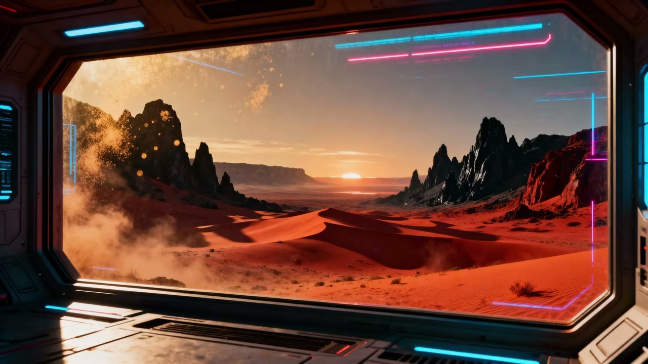 AI Core Chamber Ambience | Futuristic Sci-Fi Soundscape