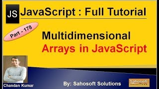 multidimensional arrays in JavaScript | JavaScript Full Tutorial in Hindi