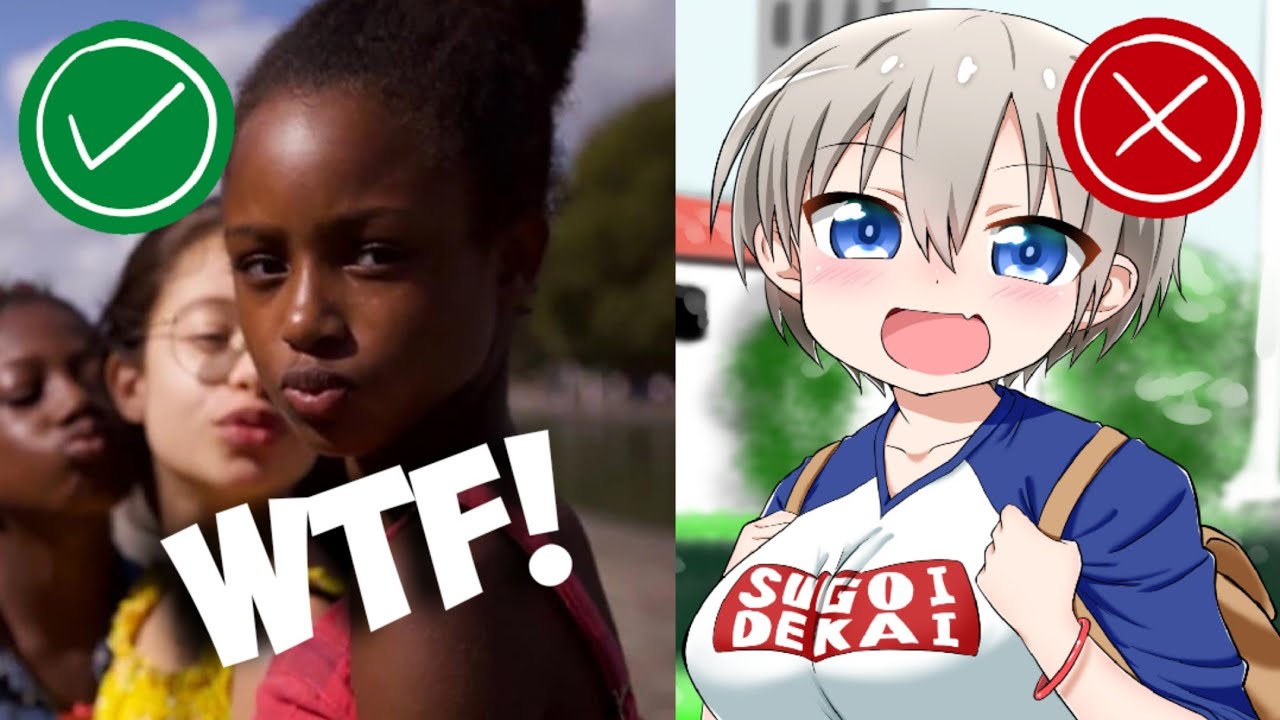 Twitter Puritans hate Uzaki-Chan but stay SILENT on Cuties! Where is the outrage over Netflix?