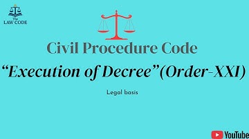 13.  Execution of Decrees under CPC | Transfer, Arrest & Court Powers Explained.