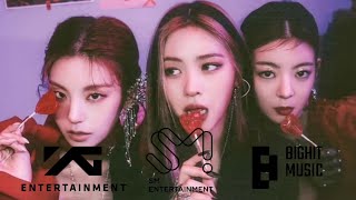 how would SM, YG and BIGHIT makes a teaser for ITZY's 