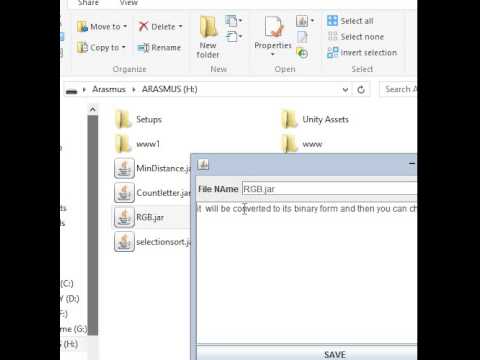 Binary Conversion Program JAVA GUI