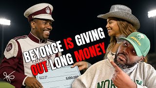 Beyonce giving out long money @tsuoceanofsoul9804
