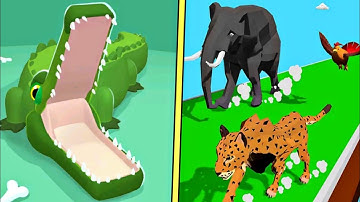 Zoo - Happy Animals | Animal Transform Race - All level Mobile Gameplay Walkthrough Android iOS