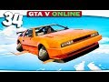 ч.34 Один день из жизни в GTA 5 Online - КРУТЫЕ ТРЮКИ!! ЛЕТАЮЩАЯ МАШИНА!!