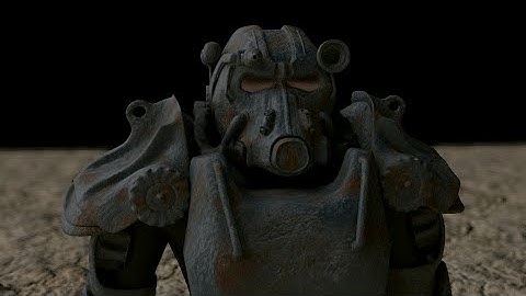 Fallout 4 Power Armor - Blender (unfinished)
