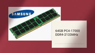 M393A8K40B21-CRB Samsung 64GB PC4-17000 DDR4-2133MHz  Memory Module