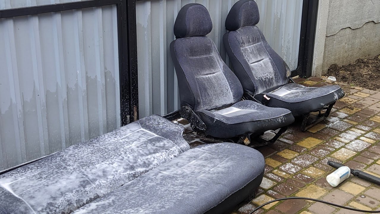 Химчистка салона ваз 2115 - YouTube