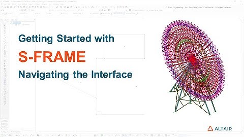 S-FRAME Tutorial Series #1 - Intro to Interface