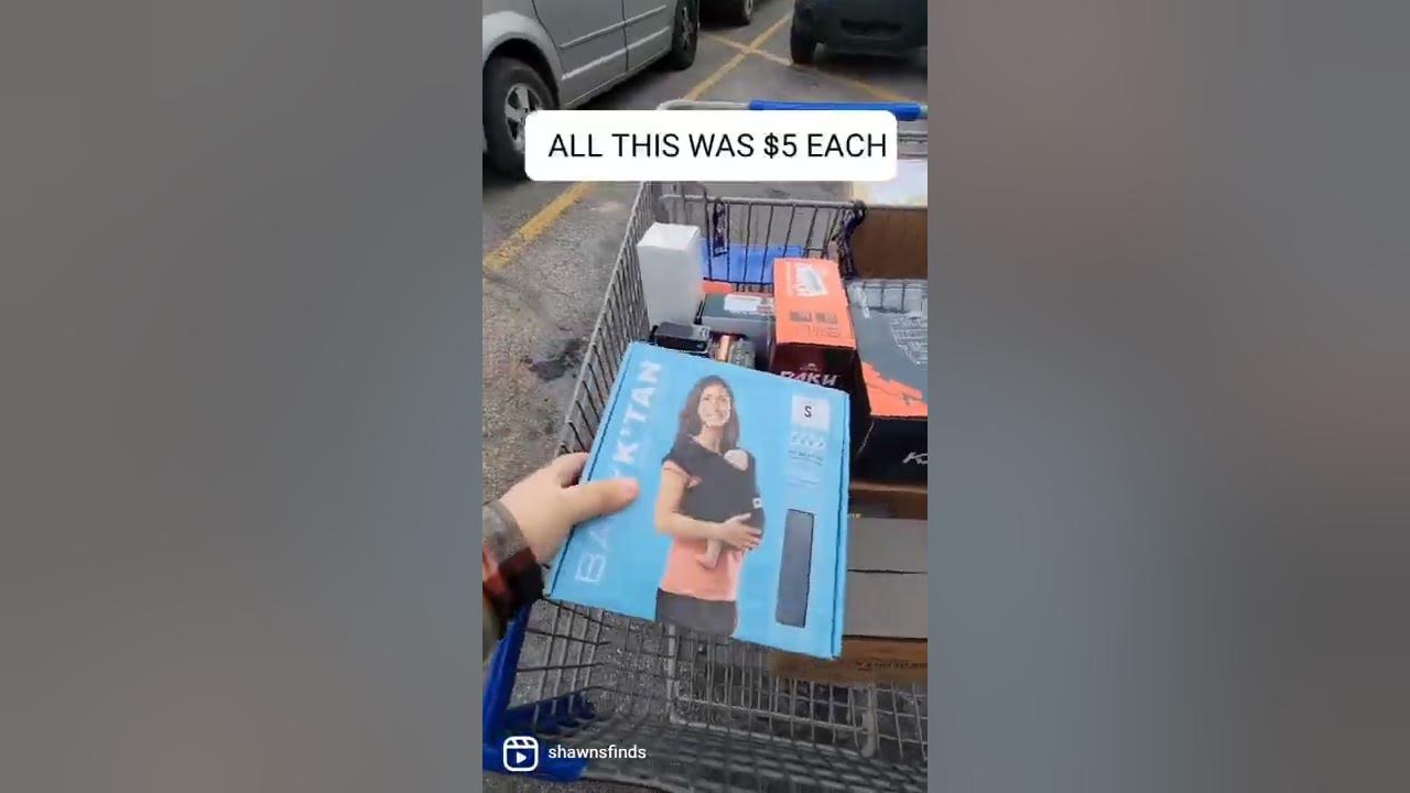 My local Amazon bins store YouTube