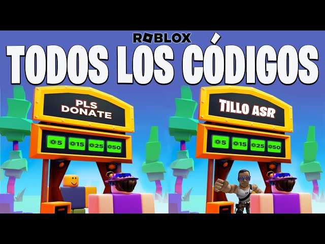 TODOS LOS CODIGOS ACTIVOS para PLS DONATE! 💸 (ROBLOX) 