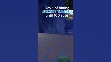 Day 1 of hitting secret tunnel until 100 subs!! (Pls sub😭) #gtag #gorillatag #funny #hard #plssub