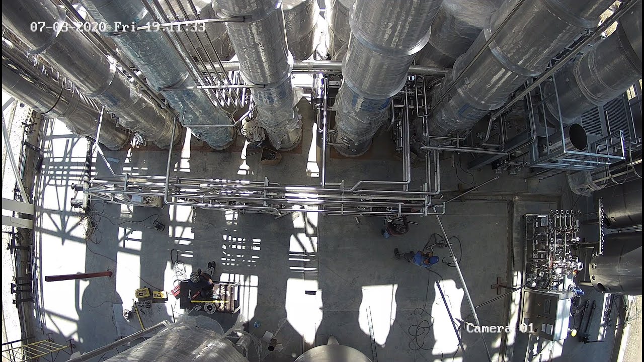 Online installation of the evaporation station Evaporator rises YouTube