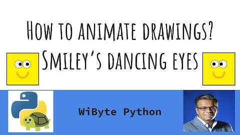 8. Paint with Turtle (Enhancements): Animate turtle using ts.ontimer()? Making smiley