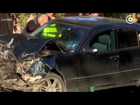 6 დაშავებული   რა მოჰყვა ქვეითის მიერ მიკროავტობუსისთვის გზის გადაჭრას