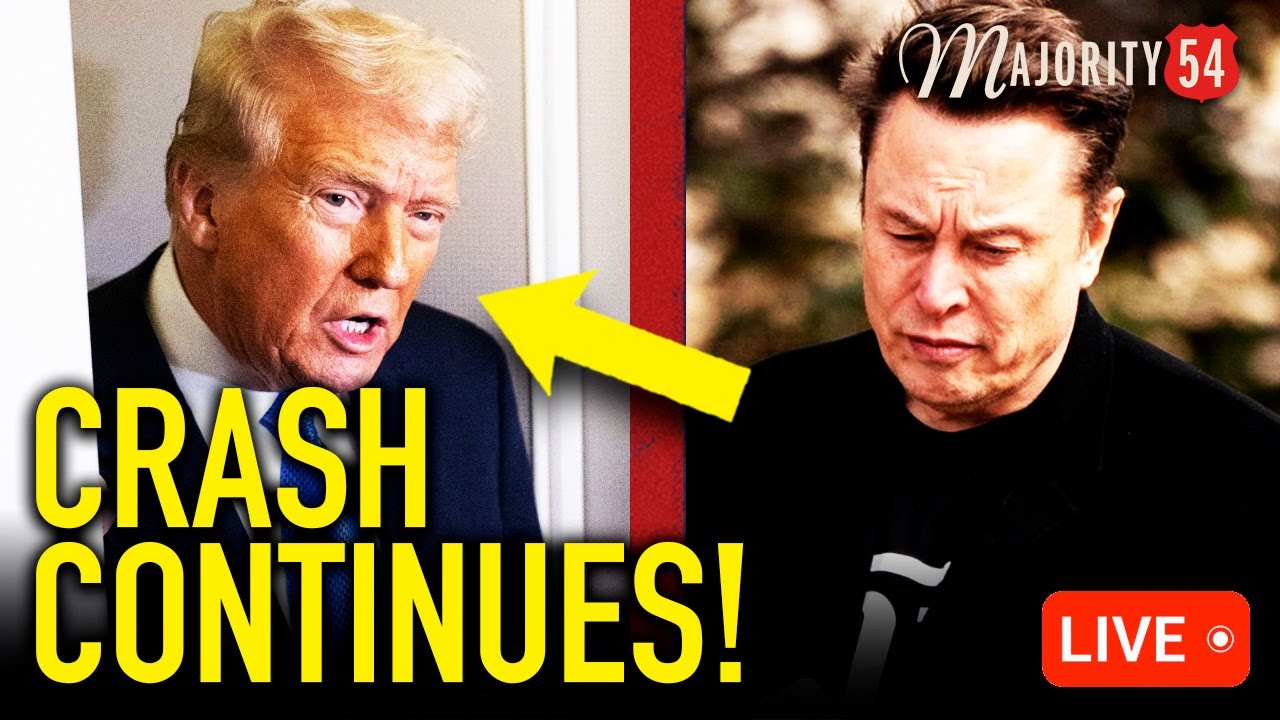 LIVE: Trump TANKS MARKETS as Approval COLLAPSES