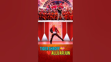 Tiger Shroff vs Allu Arjun Ultimate Speedo Dance #shorts #dancemoves